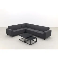 Loungesets-ZITT Outdoor VDG Boavista/Royalty Sunbrella loungeset - Sooty - 5-delig