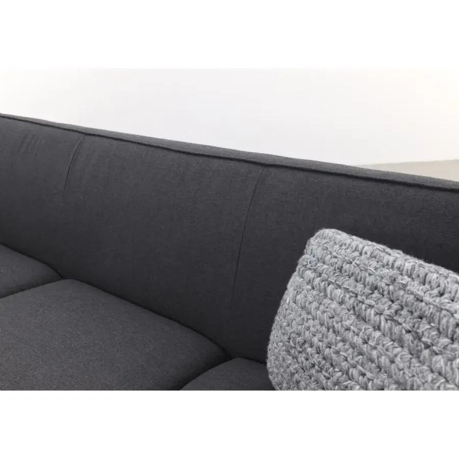 Loungesets-ZITT Outdoor VDG Boavista/Royalty Sunbrella loungeset - Sooty - 5-delig