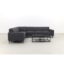 Loungesets-ZITT Outdoor VDG Boavista/Royalty Sunbrella loungeset - Sooty - 5-delig