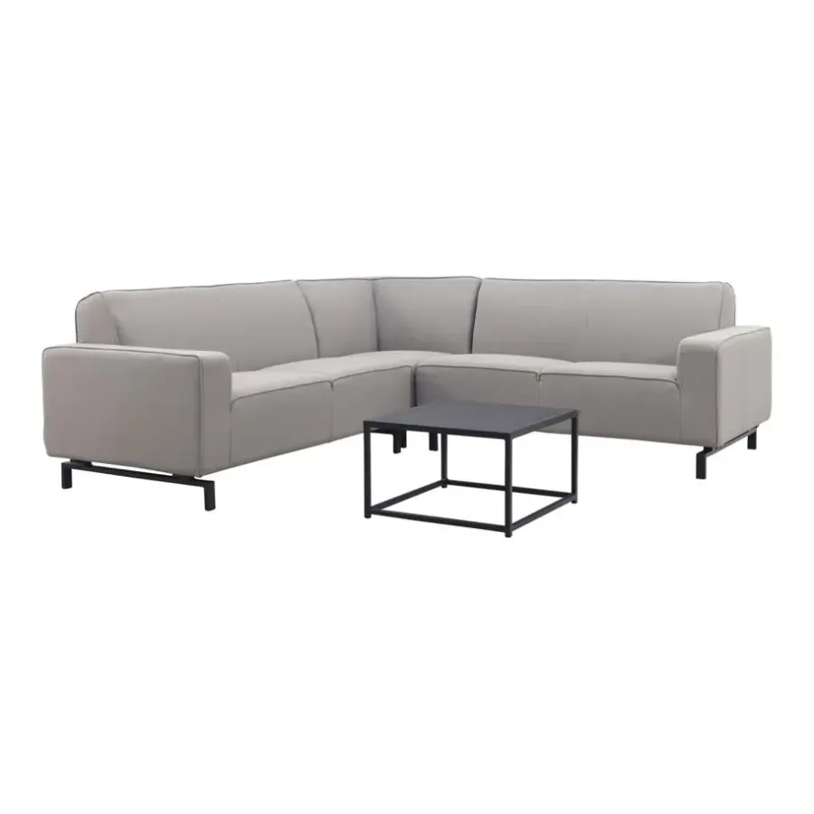 ZITT Outdoor VDG Boavista/Toronto Sunbrella loungeset (4-delig) - Nature Grey