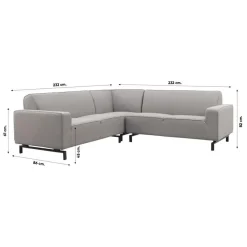 ZITT Outdoor VDG Boavista/Toronto Sunbrella loungeset (4-delig) - Nature Grey