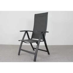 Tuinstoelen-Van der Garde Tuinmeubelen - Premium VDG Corsica verstelbare tuinstoel - Antraciet