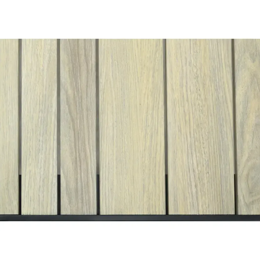 Van der Garde Tuinmeubelen - Premium VDG Nola tuintafel 160x90 cm. - Antraciet/Houtlook