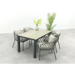 Van der Garde Tuinmeubelen - Premium VDG Sara/Nola tuinset 160x90 cm
