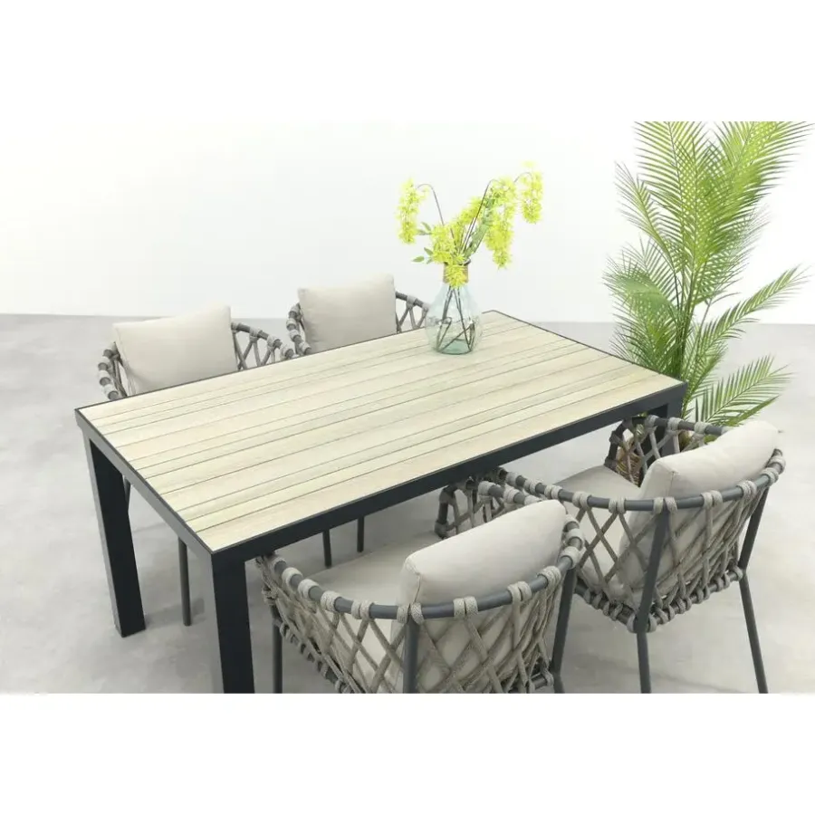 Van der Garde Tuinmeubelen - Premium VDG Sara/Nola tuinset 160x90 cm