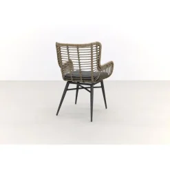Tuinstoelen-Van der Garde Tuinmeubelen - Premium VDG Set van 4 - Jasmine dining tuinstoel - Naturel