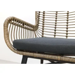 Tuinstoelen-Van der Garde Tuinmeubelen - Premium VDG Set van 4 - Jasmine dining tuinstoel - Naturel