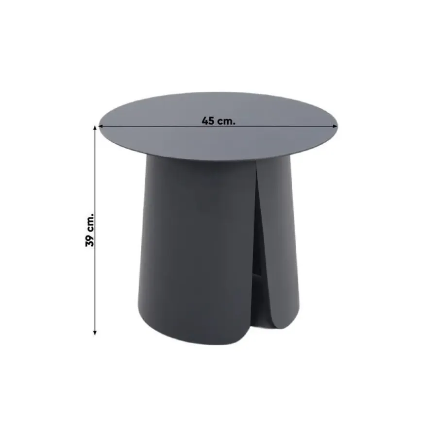 Bistro- & Balkonsets-Van der Garde Tuinmeubelen - Premium VDG Solaro/Velora verstelbare loungestoelen set (3-delig) - Royal grey / Zand