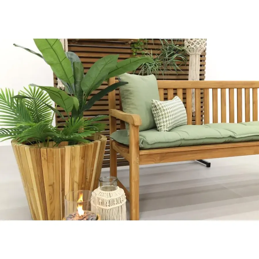 Tuinbanken-Livingfurn VDG Teak houten tuinbank Bison - 180 cm