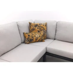 Loungesets-Van der Garde Tuinmeubelen - Premium VDG Viento/Atlanta hoek loungeset (4-delig) - Royal Grey/Antraciet