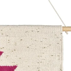 Wandkleden-Beliani VEHARI - Wanddecoratie - Beige - Katoen