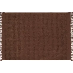 Leen Bakker VELLA - Deken - Bruin - 150 x 200 cm - Katoen