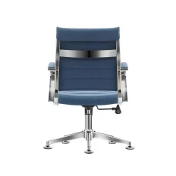 Bureaustoelen|Bureaustoelen-Sedero Vergaderstoel Cádiz Jeans-Blauw - Stof