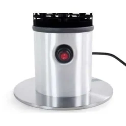 Beliani VEZUVIO - Terrasverwarmer - Zwart - Aluminium