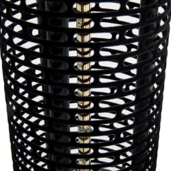 Beliani VEZUVIO - Terrasverwarmer - Zwart - Aluminium