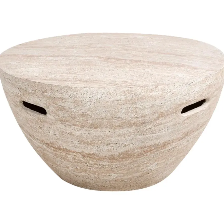 Salontafels-Leen Bakker VICARELLO - Salontafel - Beige - Lichtbeton (MgO)