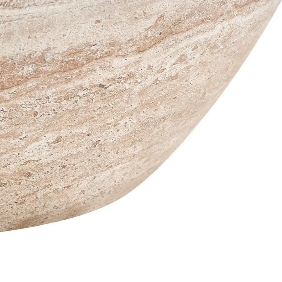 Salontafels-Leen Bakker VICARELLO - Salontafel - Beige - Lichtbeton (MgO)