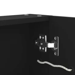 Spiegelkasten-vidaXL - Badkamerkast - Antraciet - MDF