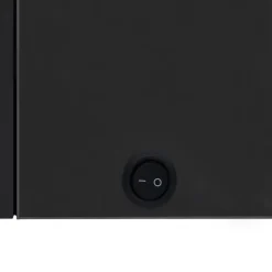 Spiegelkasten-vidaXL - Badkamerkast - Antraciet - MDF