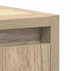 Wastafelkasten-vidaXL - Badkamerkast - Bruin - Bewerkt hout