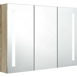 vidaXL - Badkamerkast - Grijs - MDF - 89 x 14 x 62 cm