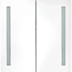 vidaXL - Badkamerkast - Grijs - MDF - 62 x 14 x 60 cm