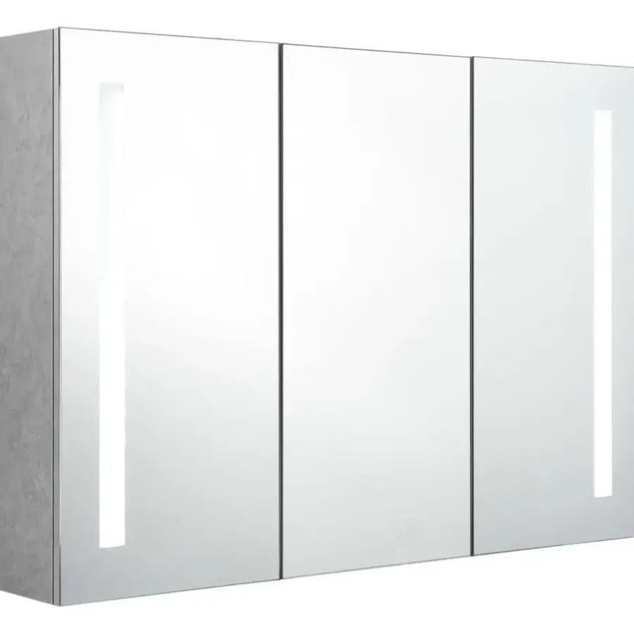 vidaXL - Badkamerkast - Grijs - MDF - 89 x 14 x 62 cm