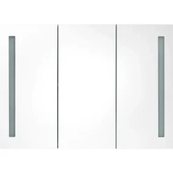 vidaXL - Badkamerkast - Grijs - MDF - 89 x 14 x 62 cm
