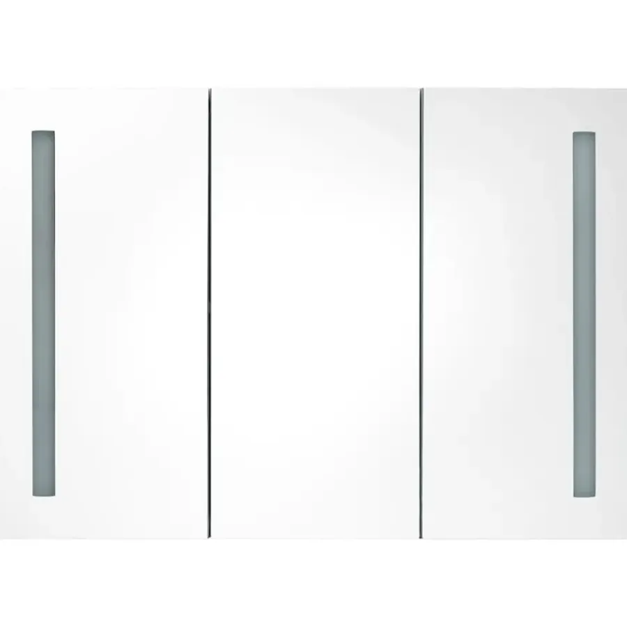 vidaXL - Badkamerkast - Grijs - MDF - 89 x 14 x 62 cm