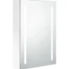 vidaXL - Badkamerkast - Wit - MDF - 50 x 13 x 70 cm