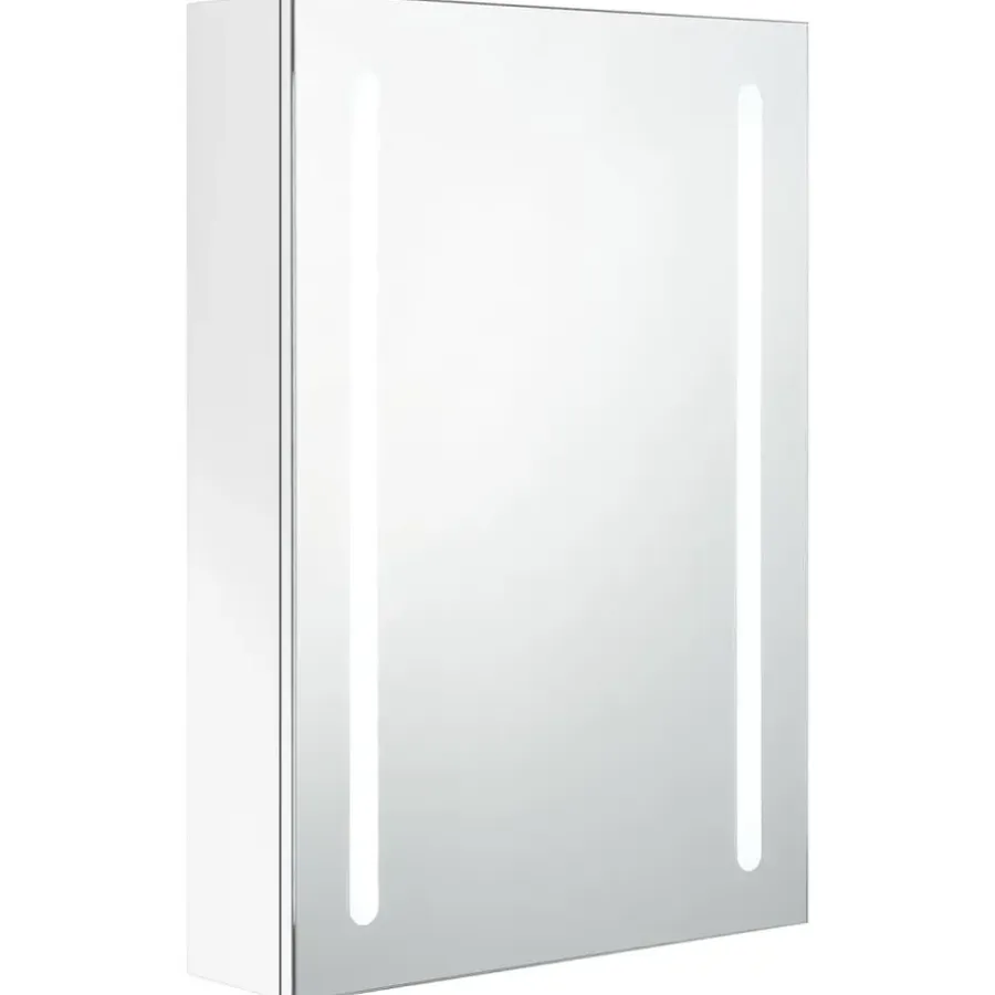vidaXL - Badkamerkast - Wit - MDF - 50 x 13 x 70 cm