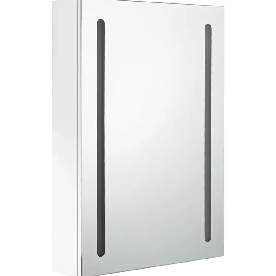 vidaXL - Badkamerkast - Wit - MDF - 50 x 13 x 70 cm