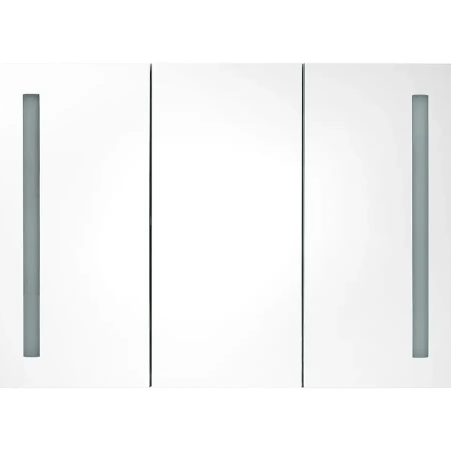 vidaXL - Badkamerkast - Wit - MDF - 89 x 14 x 62 cm