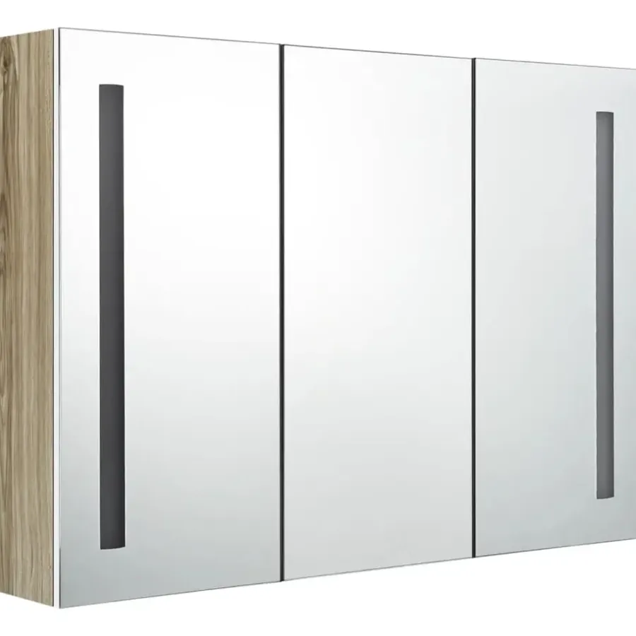 vidaXL - Badkamerkast - Wit - MDF - 89 x 14 x 62 cm