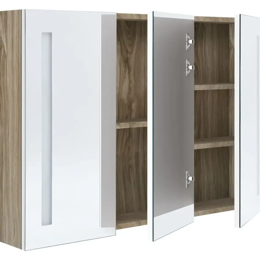 vidaXL - Badkamerkast - Wit - MDF - 89 x 14 x 62 cm