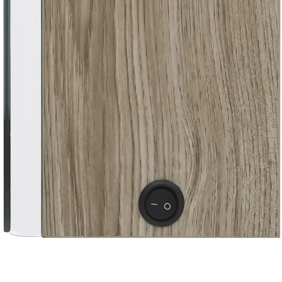 vidaXL - Badkamerkast - Wit - MDF - 89 x 14 x 62 cm