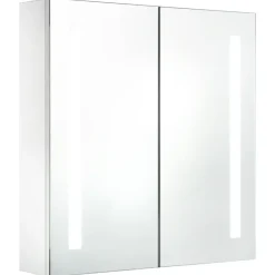 vidaXL - Badkamerkast - Wit - MDF - 62 x 14 x 60 cm