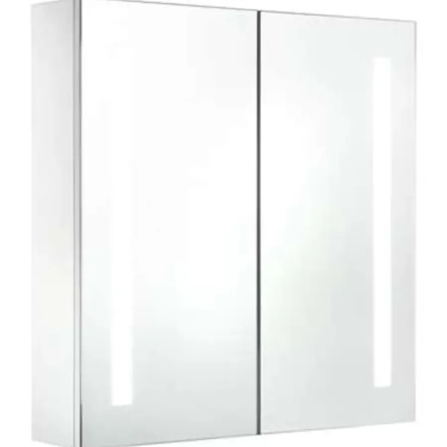 vidaXL - Badkamerkast - Wit - MDF - 62 x 14 x 60 cm