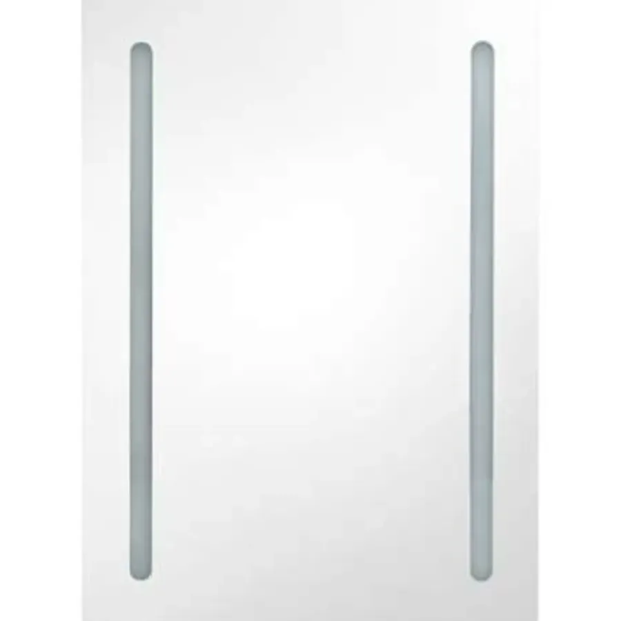 vidaXL - Badkamerkast - Wit - MDF - 50 x 13 x 70 cm