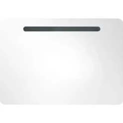 vidaXL - Badkamerkast - Wit - MDF
