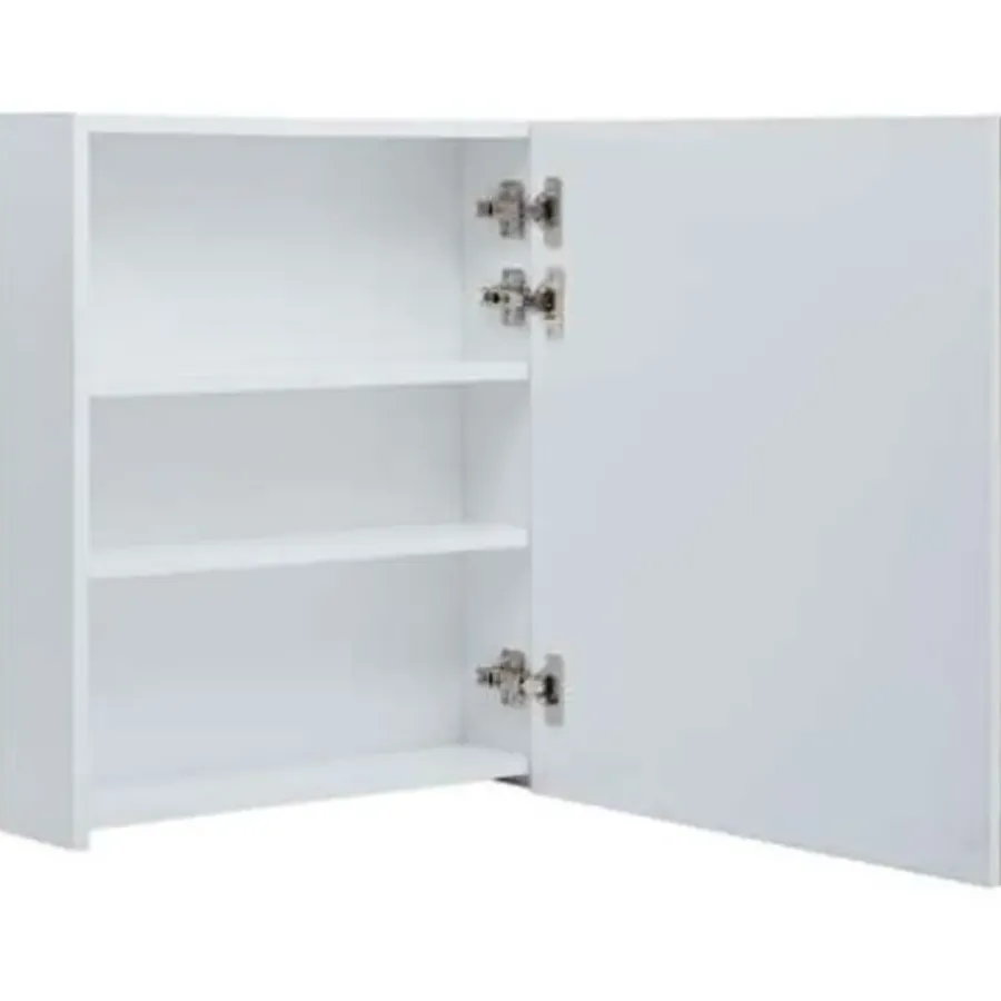 vidaXL - Badkamerkast - Wit - MDF