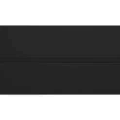 vidaXL - Badkamermeubelset - Zwart - Bewerkt hout - 80 x 38.5 x 45 cm