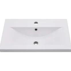 Badmeubelsets-vidaXL - Badkamermeubelset - Zwart - Bewerkt hout - 60 x 38.5 x 46 cm