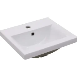 Badmeubelsets-vidaXL - Badkamermeubelset - Wit - Bewerkt hout - 41 x 38.5 x 46 cm