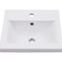 Badmeubelsets-vidaXL - Badkamermeubelset - Wit - Bewerkt hout - 41 x 38.5 x 46 cm