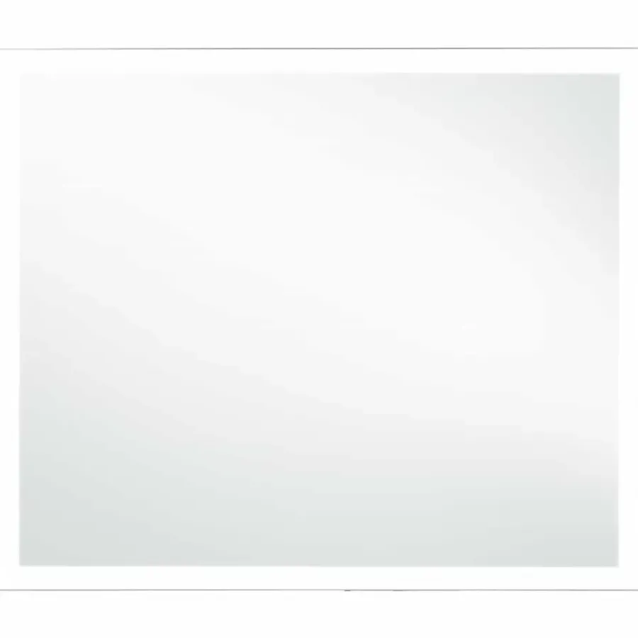 vidaXL - Badkamerspiegel - Zilver - Glas - 60 x 50 cm