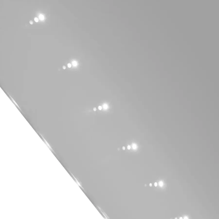 Spiegelkasten-vidaXL - Badkamerspiegel - Zilver - Glas - 60 x 80 cm