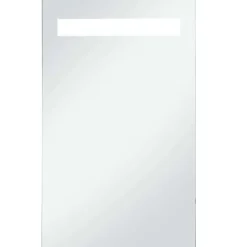 Spiegelkasten-vidaXL - Badkamerspiegel - Zilver - Glas - 60 x 100 cm