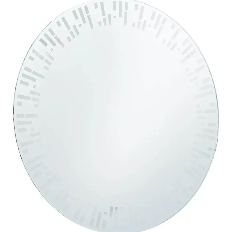 vidaXL - Badkamerspiegel - Zilver - Aluminium - 70 cm