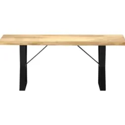 vidaXL - Bankje - Bruin - Hout